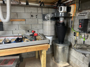 Converting a Harbor Freight 2HP Dust Collector Into a Two-Stage Cyclone System